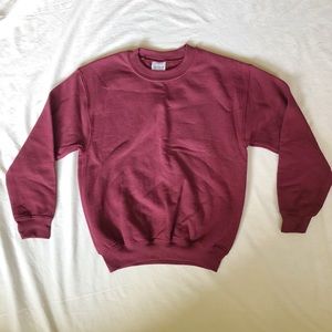 Boys comfy Sweatshirt dark wine color